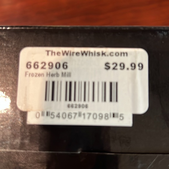 NWT COLE & MASON Frozen Herb Mill Set. - Picture 2 of 3